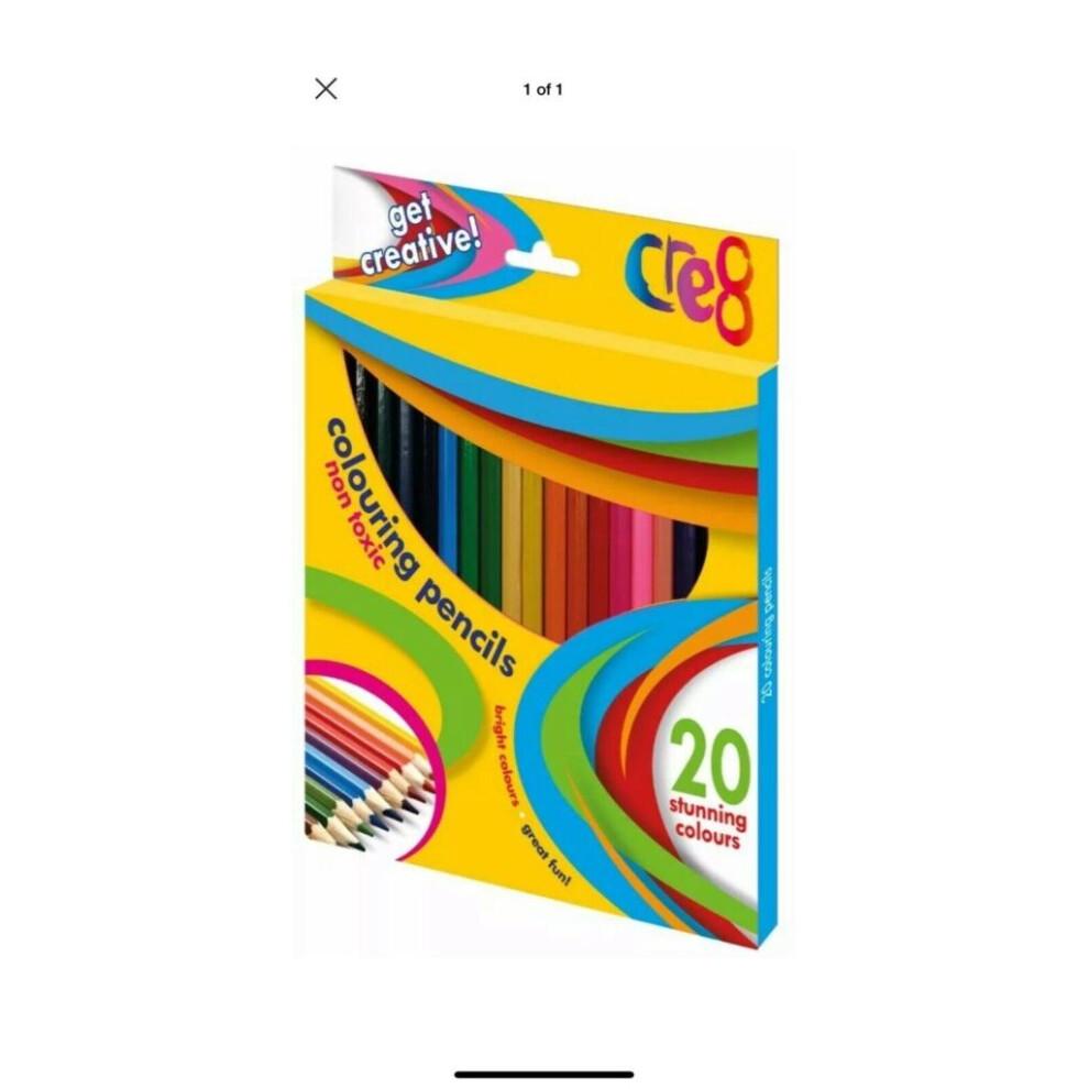 20PK COLOURED PENCILS