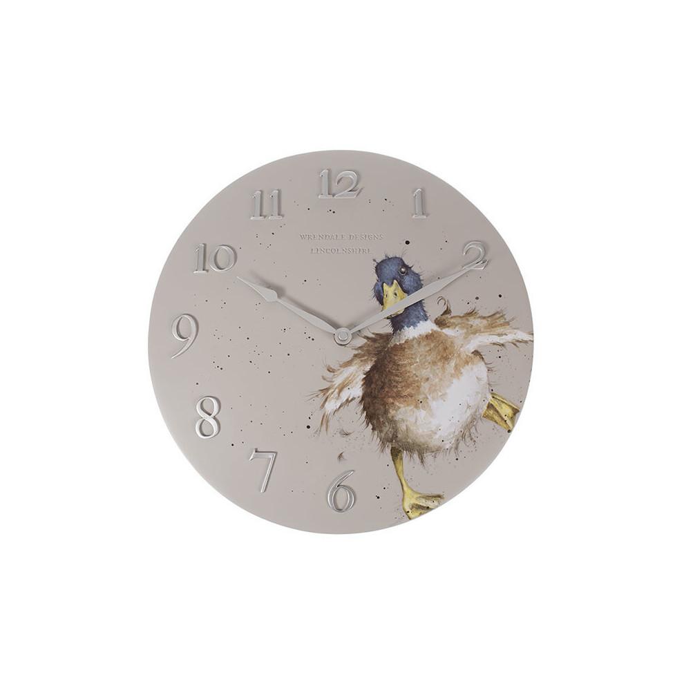 A Waddle And A Quack Duck Wall Clock 30cm