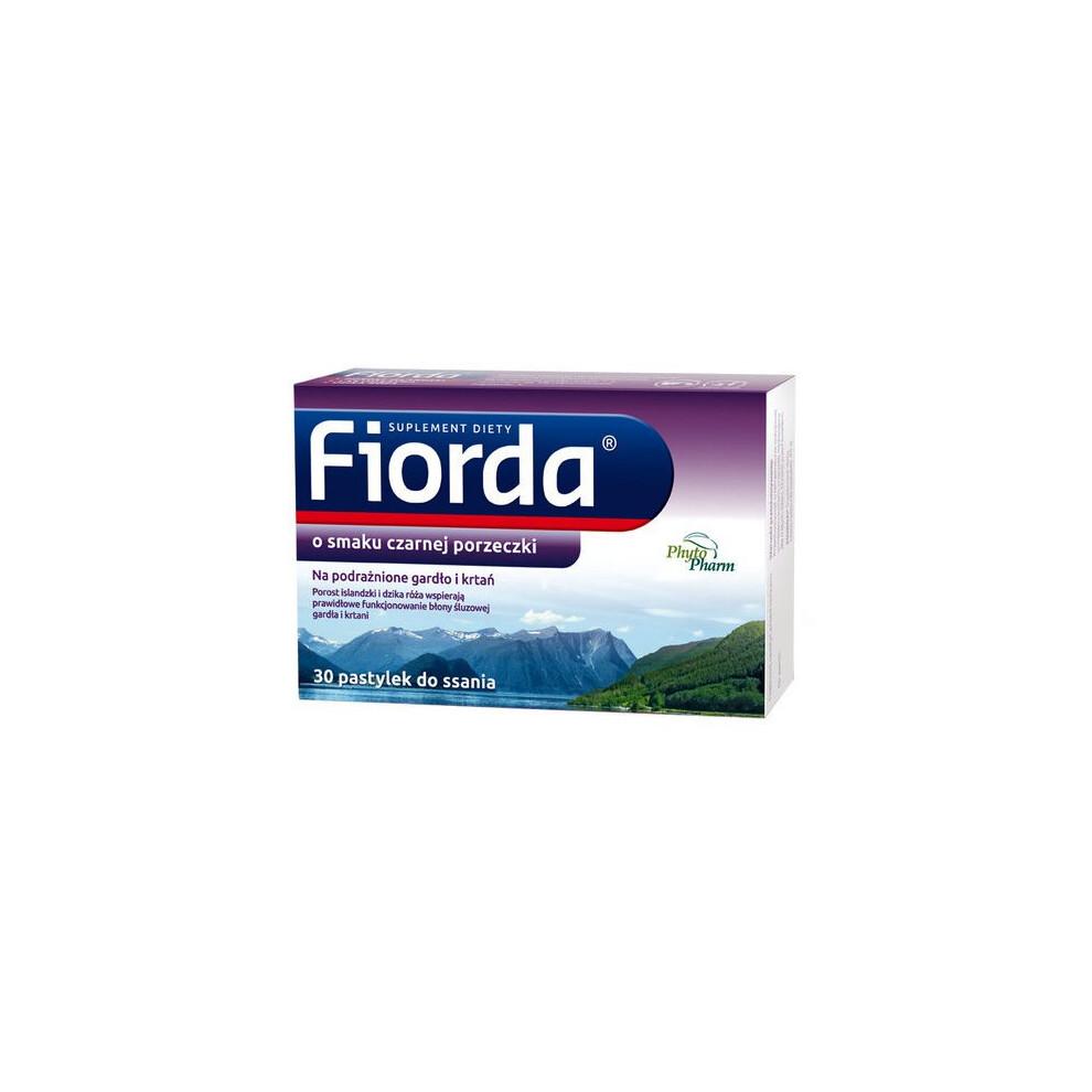 FIORDA Blackcurrant - 30lozenges