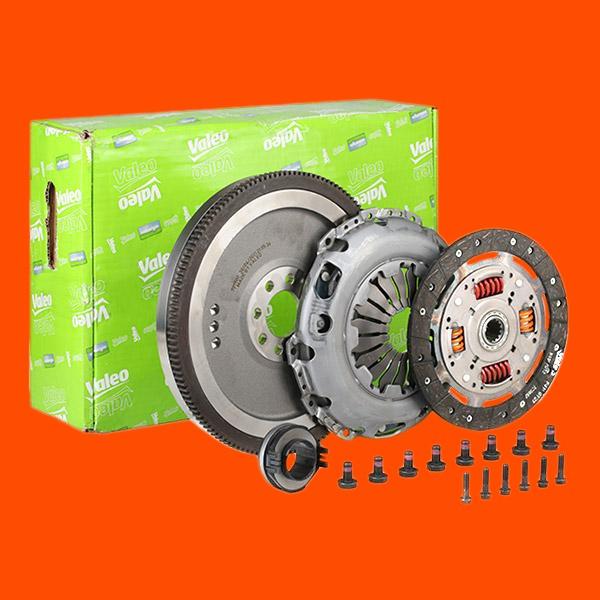 VALEO KIT4P - CONVERSION KIT Clutch 835024 with single-mass flywheel with clutch release bearing 220 MINI: Hatchback, Convertible