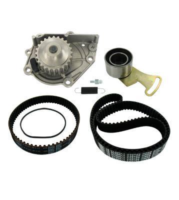 SKF Water Pump + Timing Belt Kit VKMC 07306 26 With Rounded Tooth Profile Sheet Steel MG: MGF Convertible, MG ZR Hatchback, ROVER: 200 Hatchback