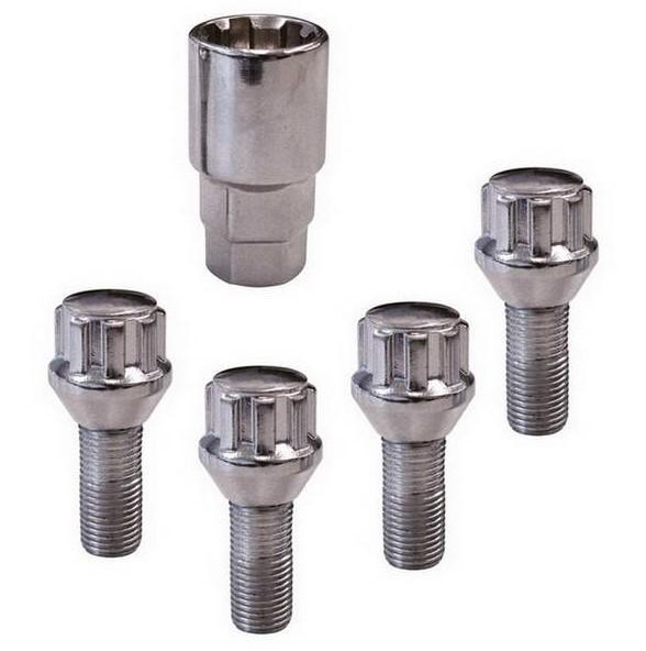 CARPOINT Locking Wheel Bolts 0520502 Conical Seat F