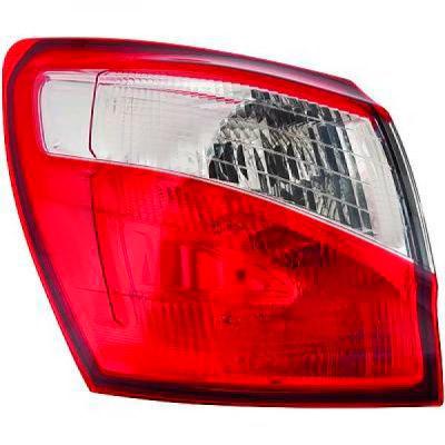 DIEDERICHS Rear light 6045990 Right NISSAN: Qashqai / Qashqai+2 I