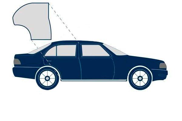 TRUCKTEC AUTOMOTIVE Door Seal 02.53.046 Left Rear