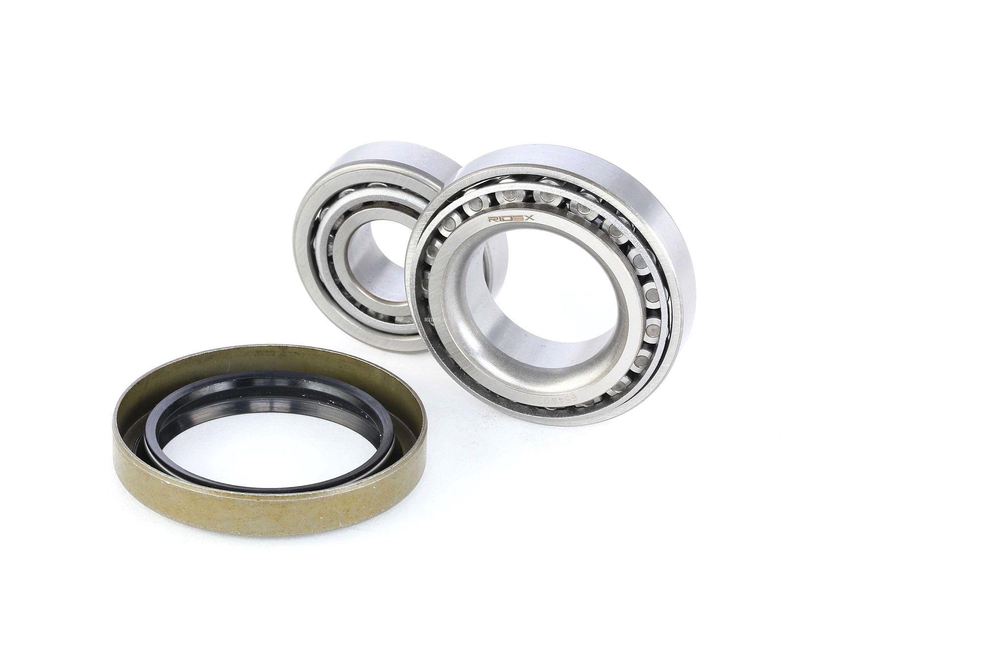 RIDEX Wheel Bearing Kit 654W0220 Front Axle Both Sides 45,2 MERCEDES-BENZ: Pagode Convertible, W111 Coupe, PORSCHE: 912 Coupe, 911 Coupe