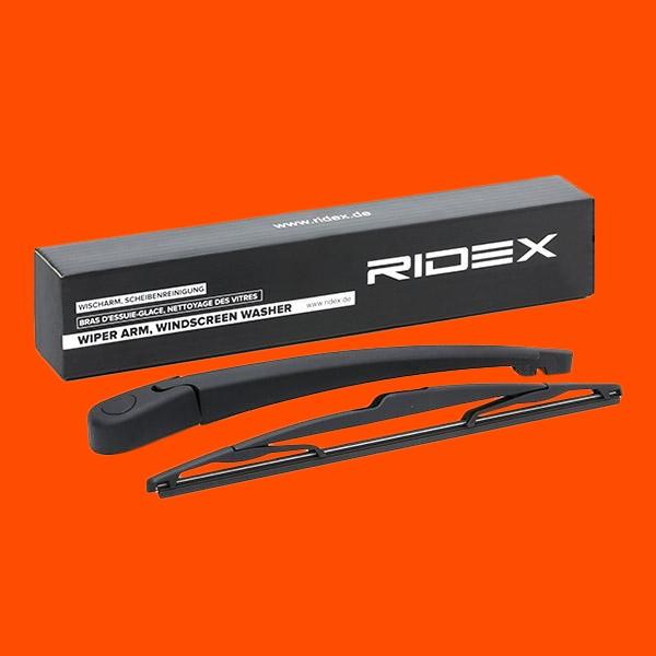 RIDEX Wiper Arm 301W0021 Rear With cap, With Integrated Wiper Blade