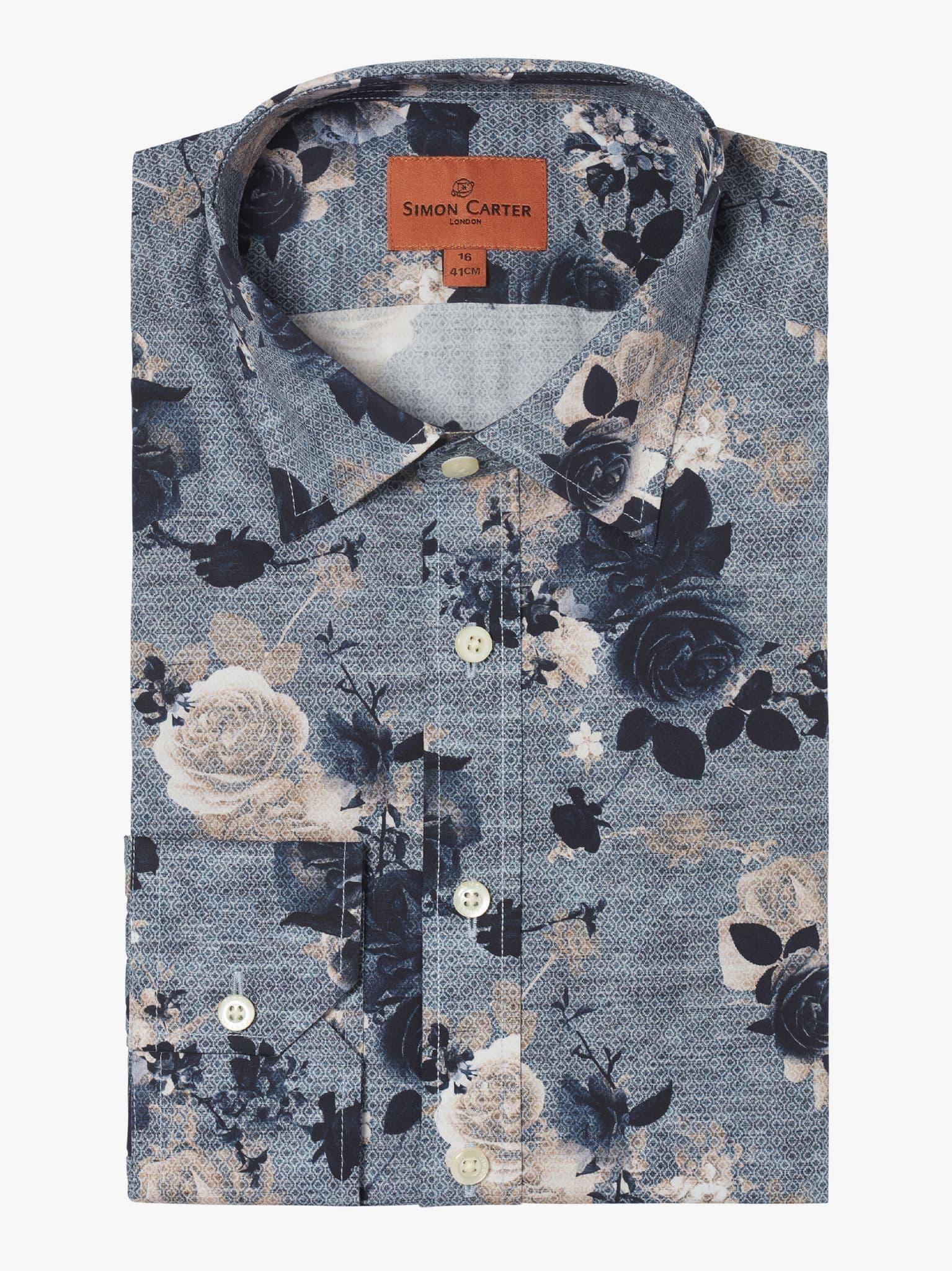 Shadow Rose Shirt - 17.5