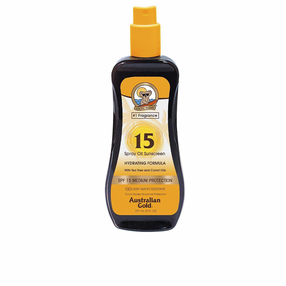 Sunscreen SPF15 spray oil hydrating formula 237 ml