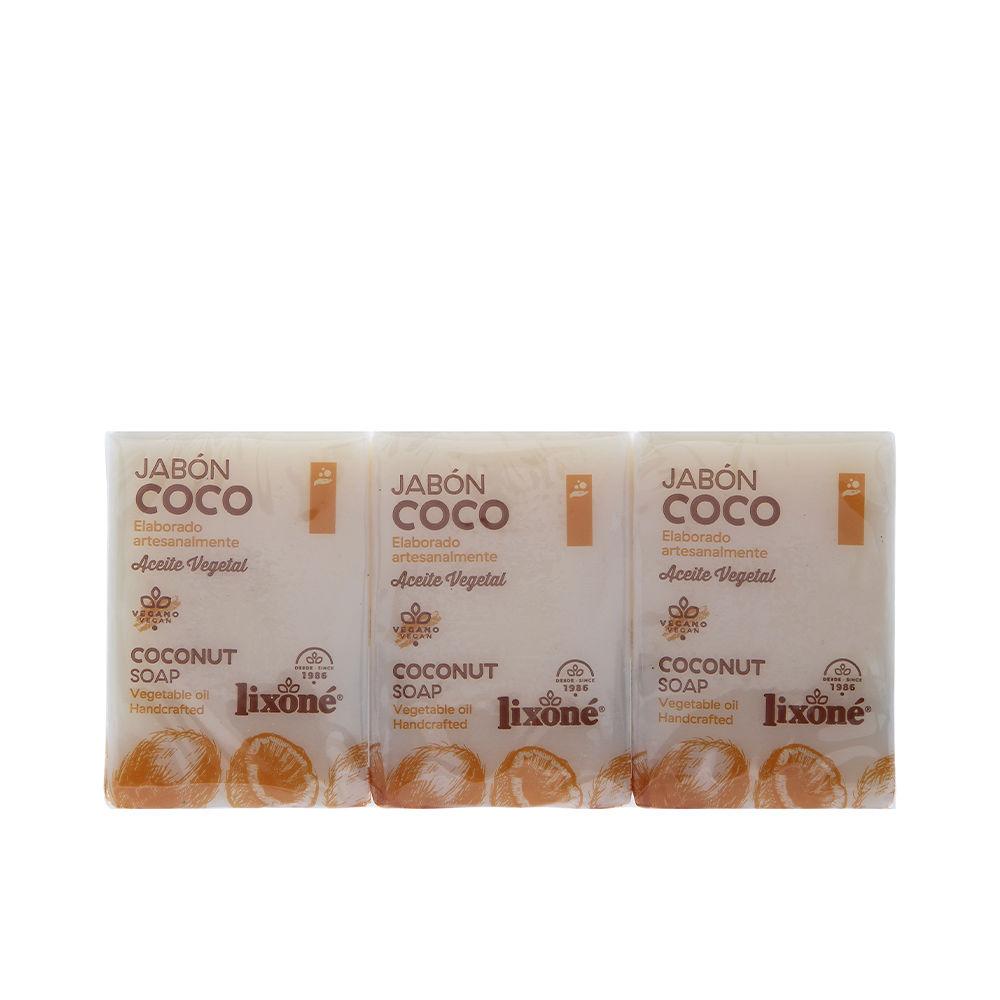 Coco jabón 100% natural 3 x 125 gr