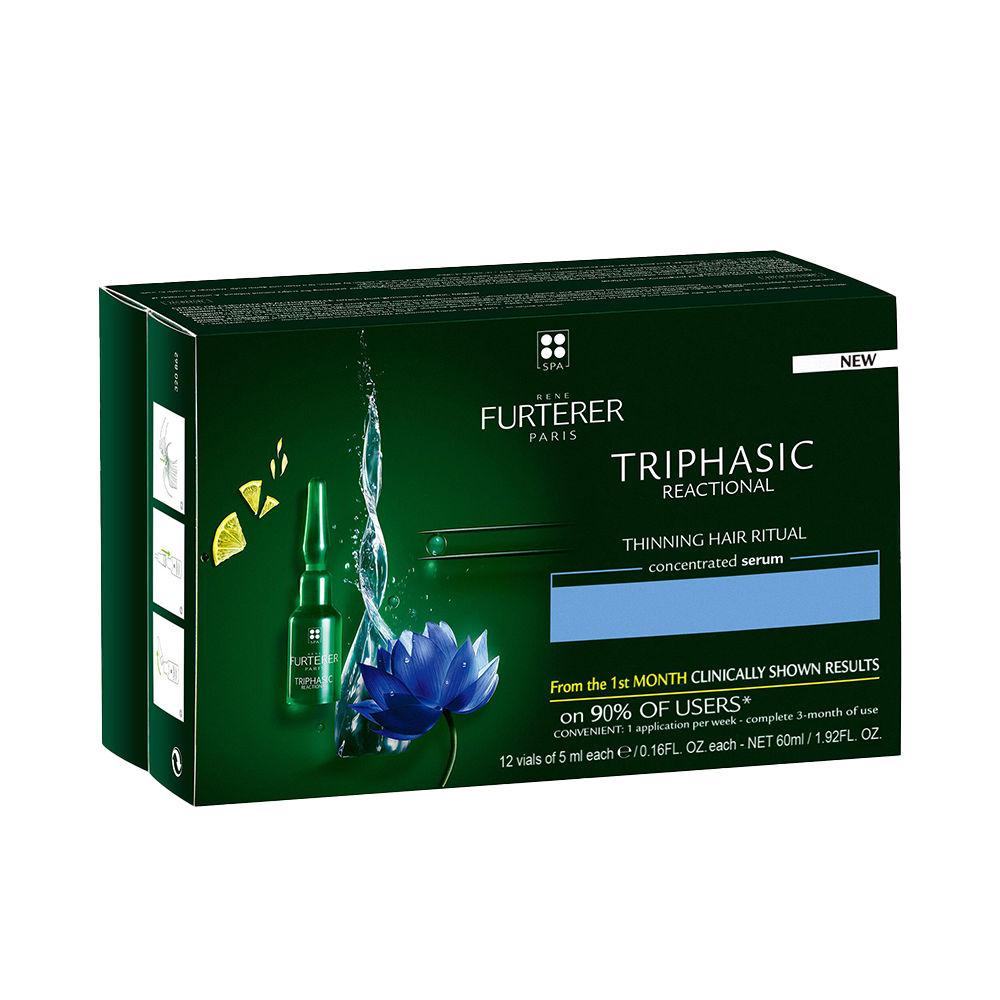 Triphasic Reaccional anti-hair Loss Ritual Ampoules 12 X 5 Ml