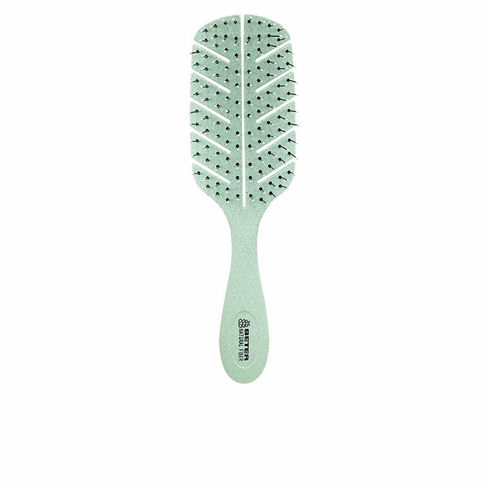 Detangling natural fiber cepillo #verde