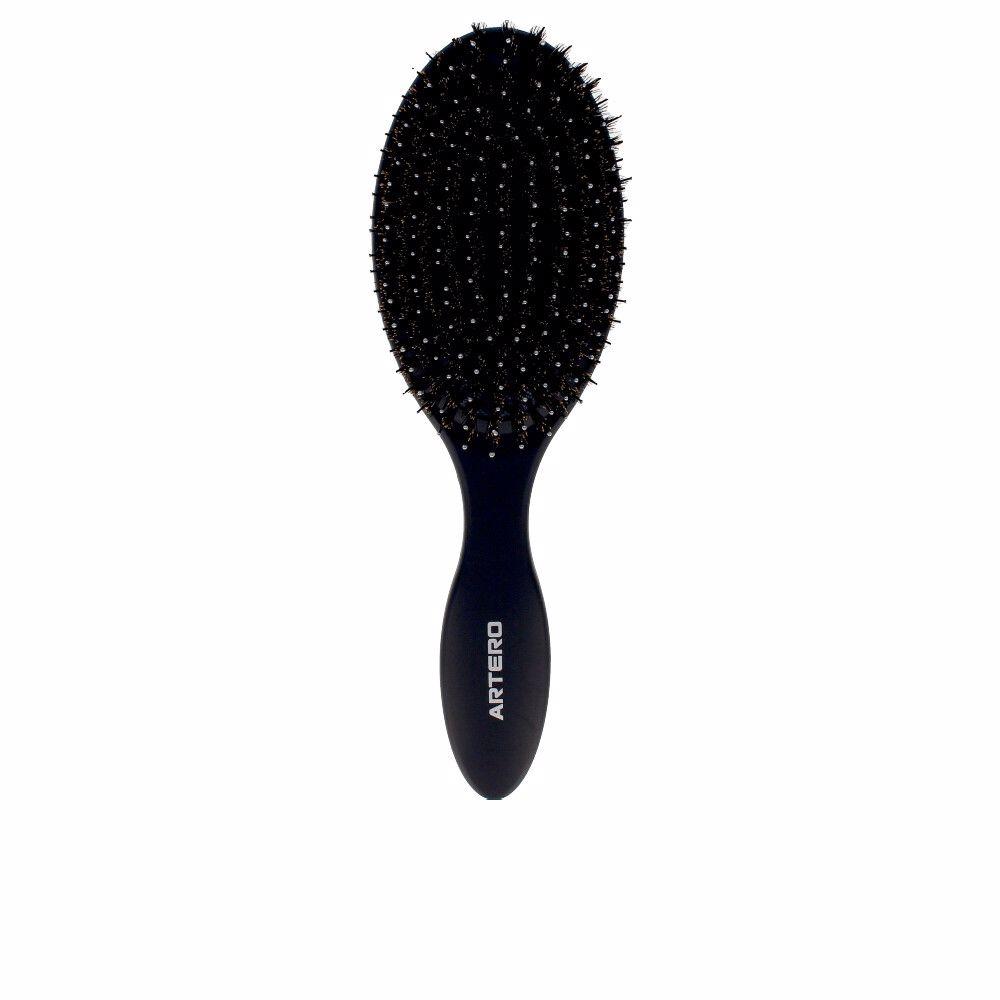 Detangling Hairbrush Oval Graphite Artero Black