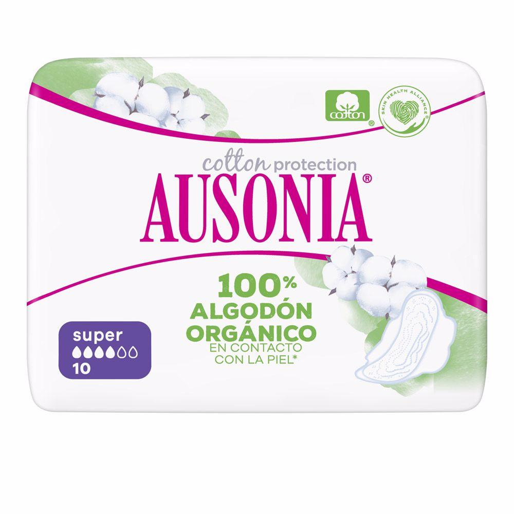 Ausonia Organic compresas super alas 10 u