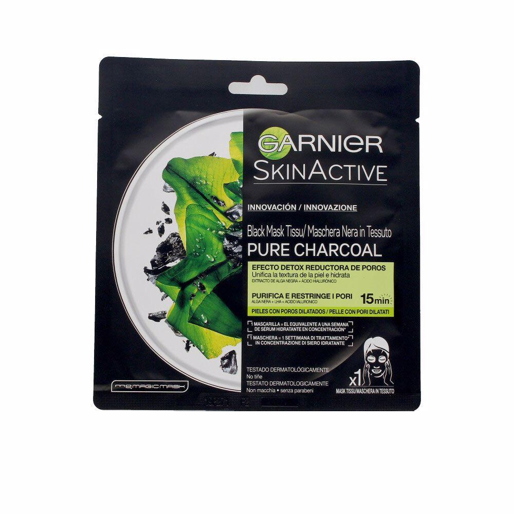 Pure Charcoal black mask tissu detox effect 28 gr