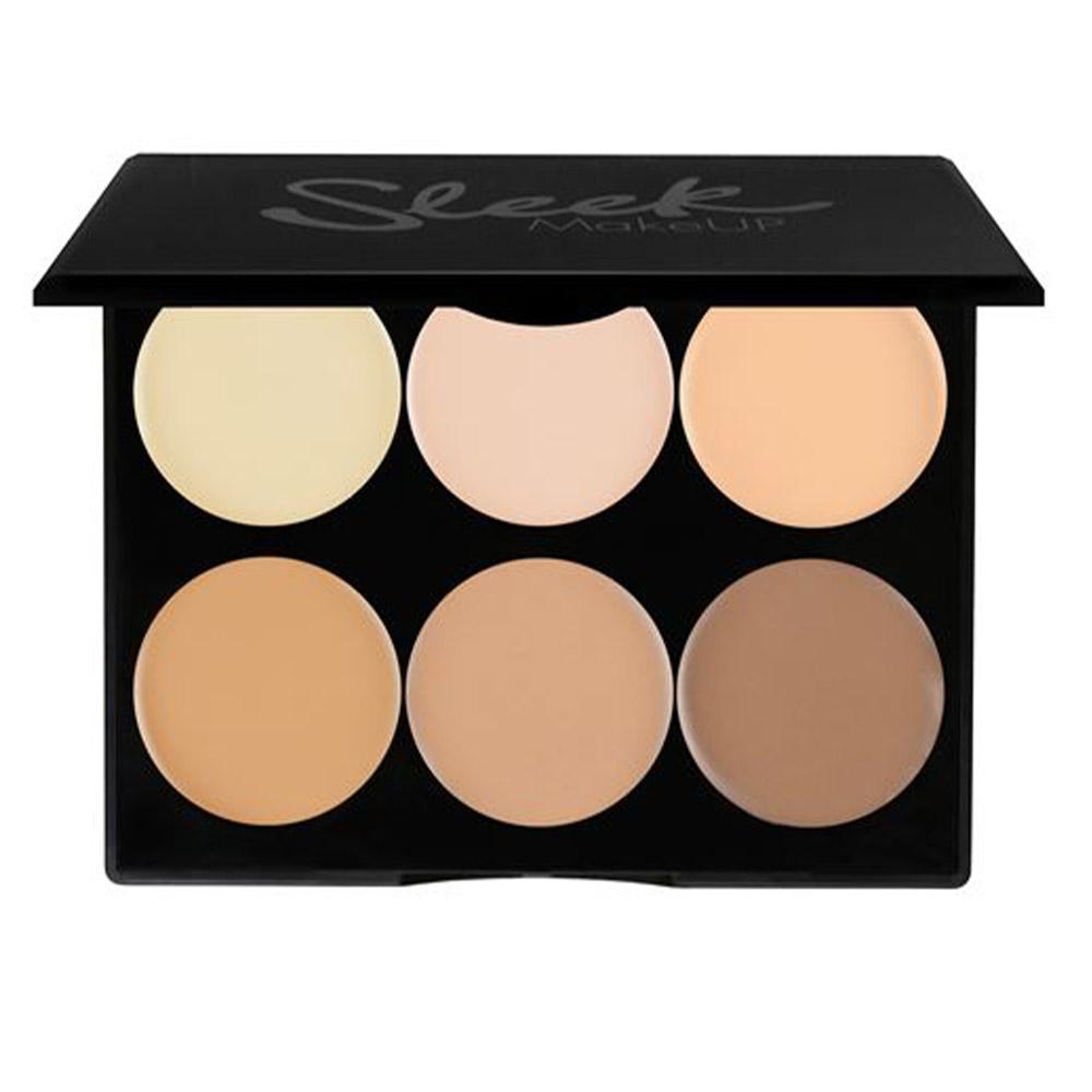 Palette Sleek Cream Contour Kit Highlighter Make-up Light