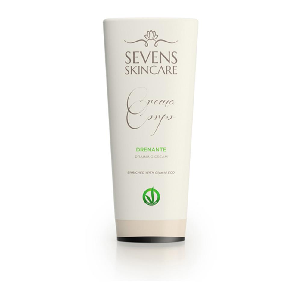 Body Cream Sevens Skincare Crema Corporal Drenante 200 ml