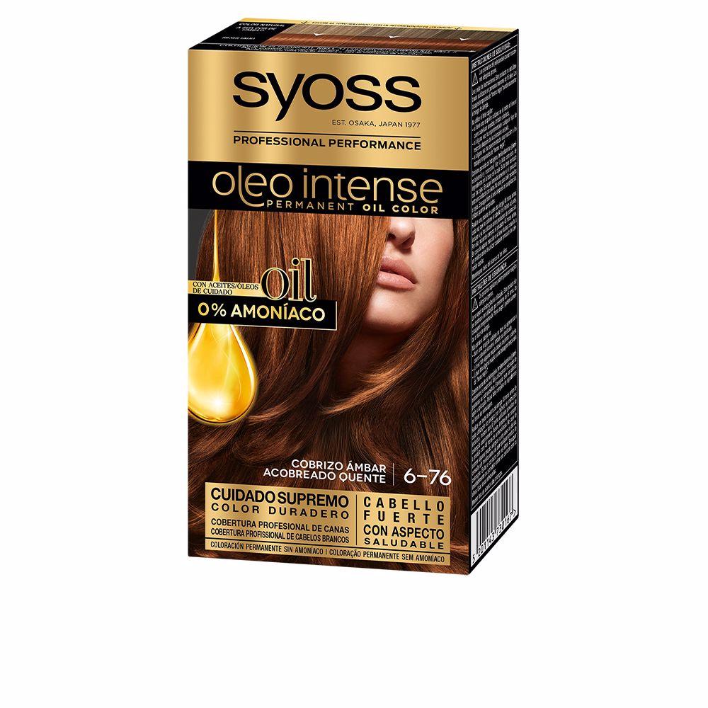 Oleo Intense ammonia-free hair color #6.76-amber copper 5 pz