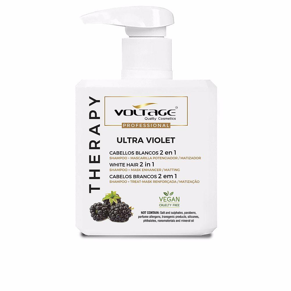 Shampoo for Blonde or Graying Hair Voltage Cabellos Blancos/grises (500 ml)