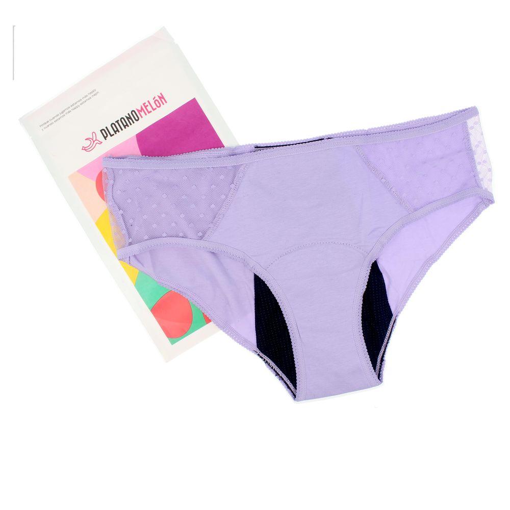 Kiwitas Classic Plumeti lilac menstrual panties #L