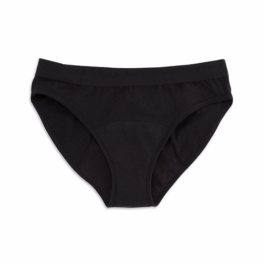 Kiwitas Classic Sporty menstrual panties black #S