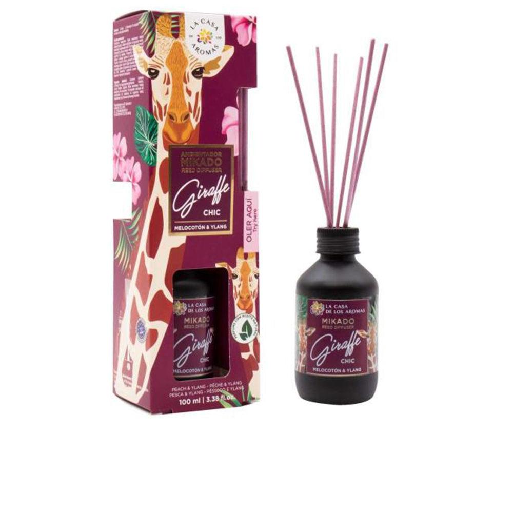 Ambientador mikado Giraffe Chic #melocotón & ylang