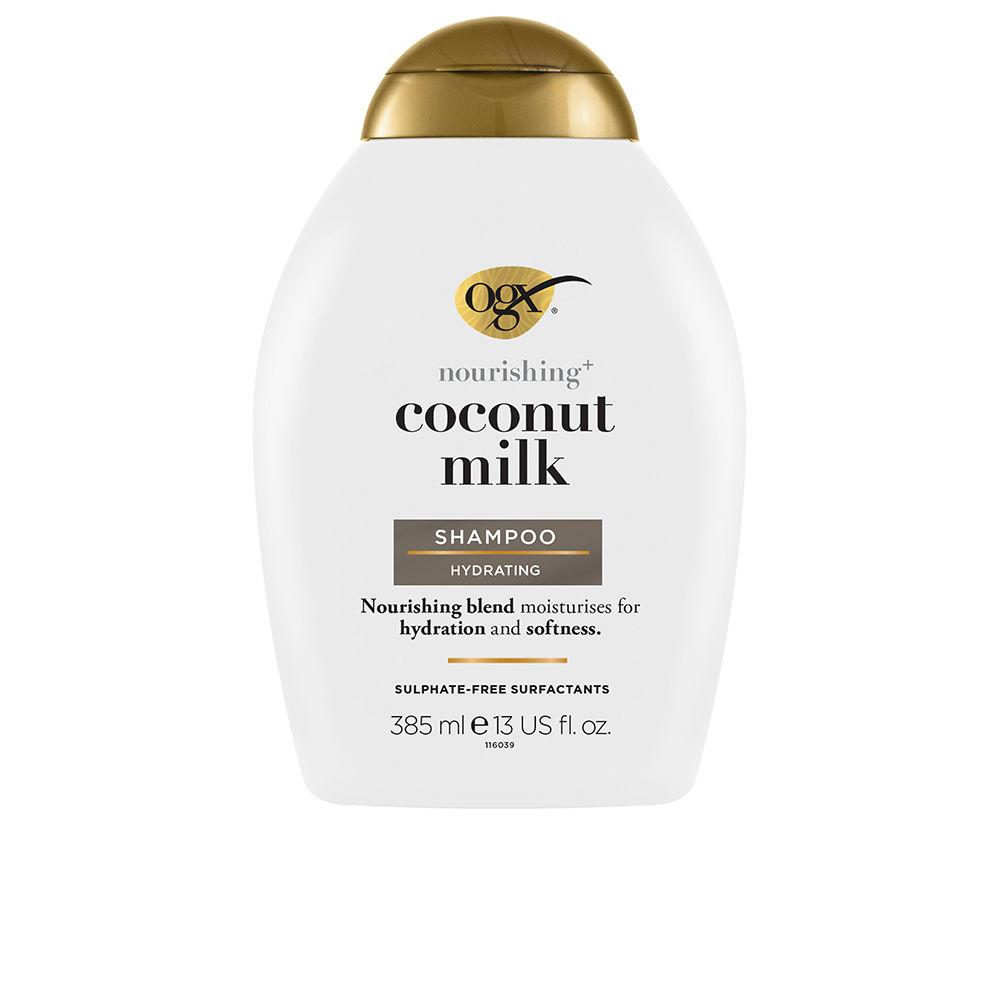 Ogx Paraben-Free Coconut Milk Shampoo, Dry Hair, Hydration And Elasticity 385 Ml