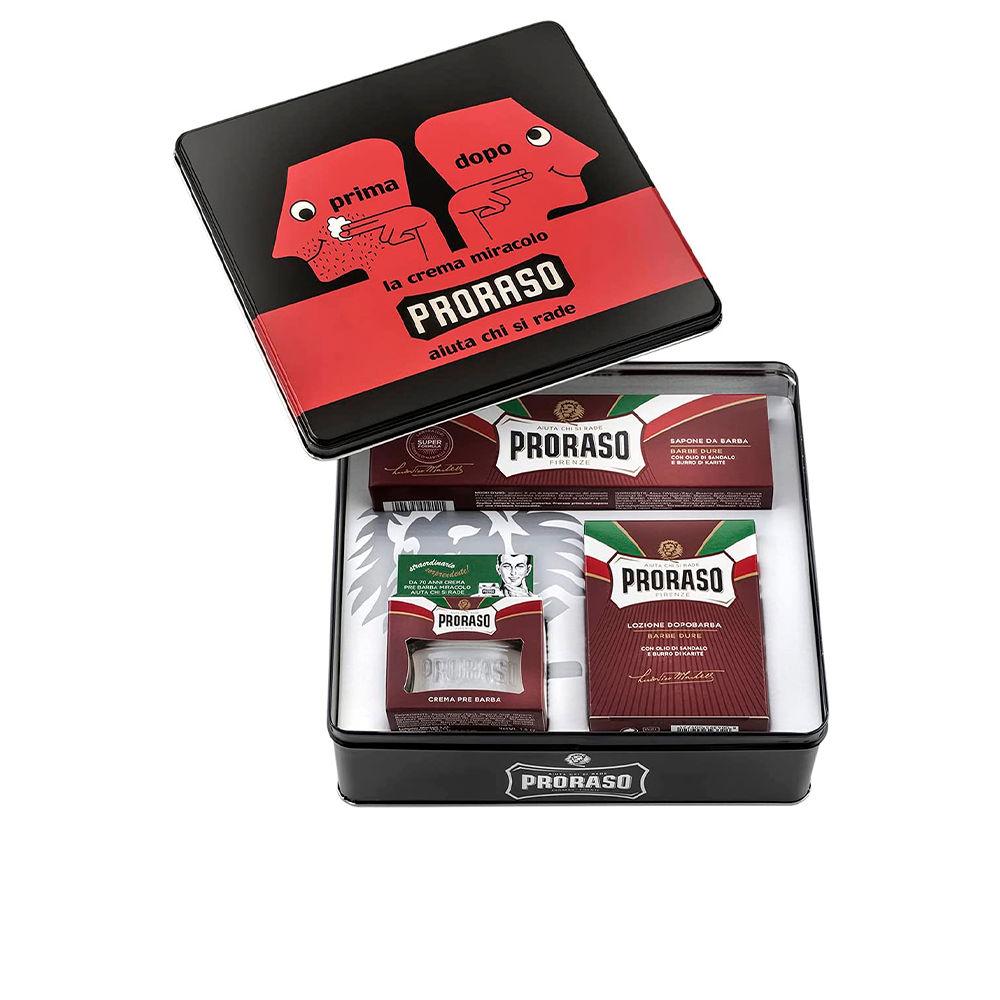 Shaving Set Proraso Red Vintage Primadopo 3 Pieces