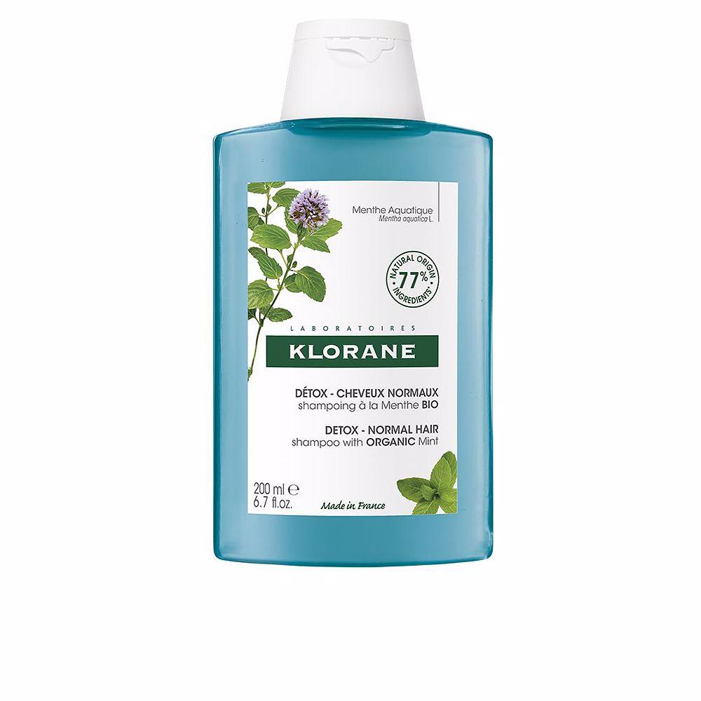 Klorane Mint Detox Shampoo 200ml