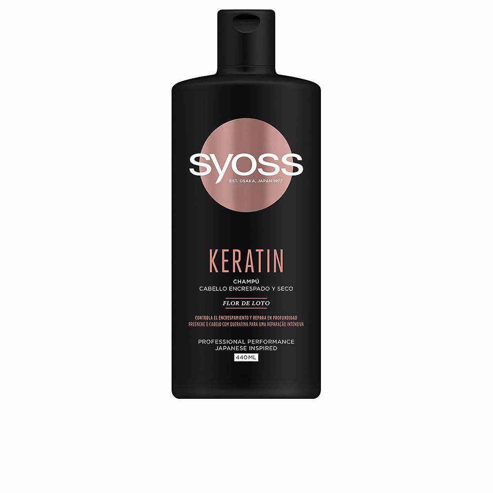 Keratin champú cabello encrespado y seco 440 ml