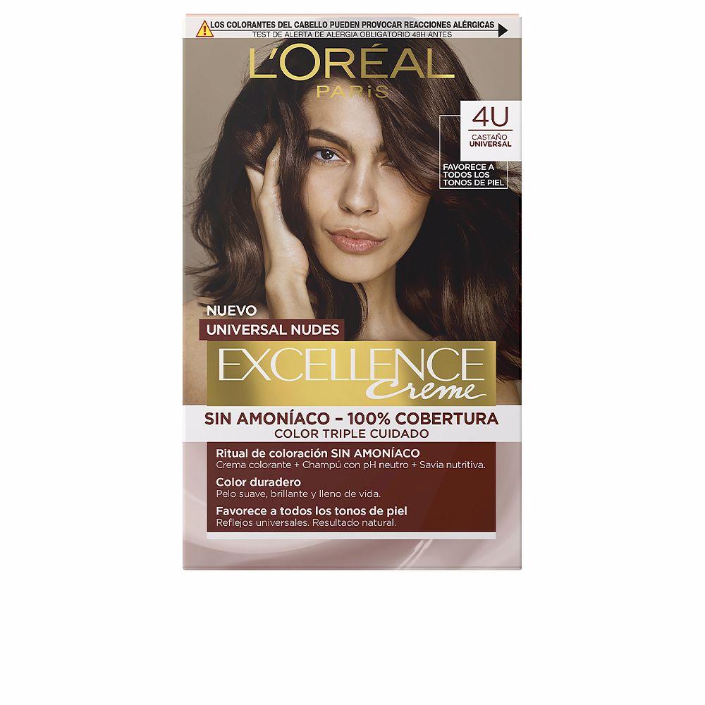 Permanent Dye L'Oreal Make Up Excellence Brown