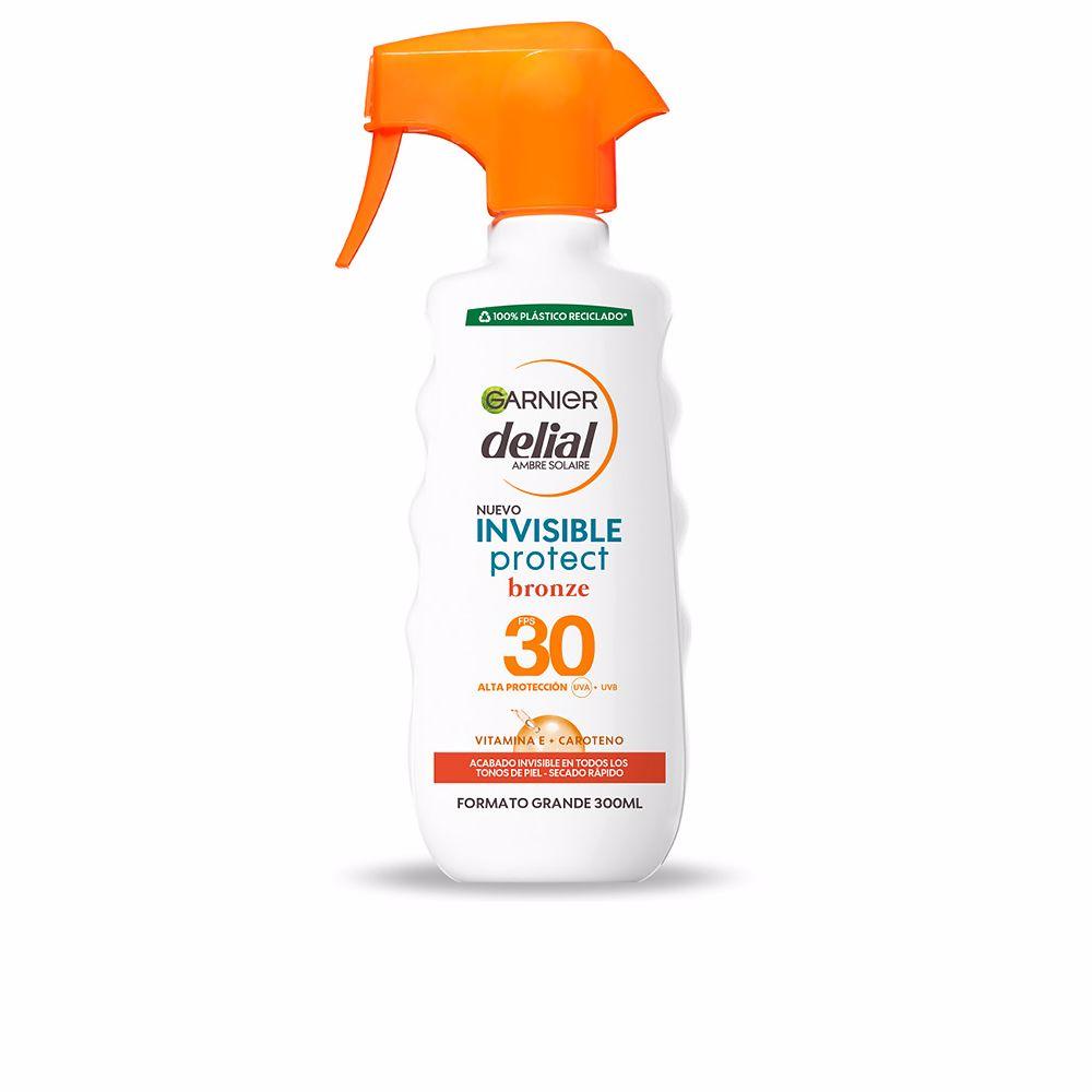 Spray Sun Protector Garnier Invisible Protect Bronze 300 ml Spf 30