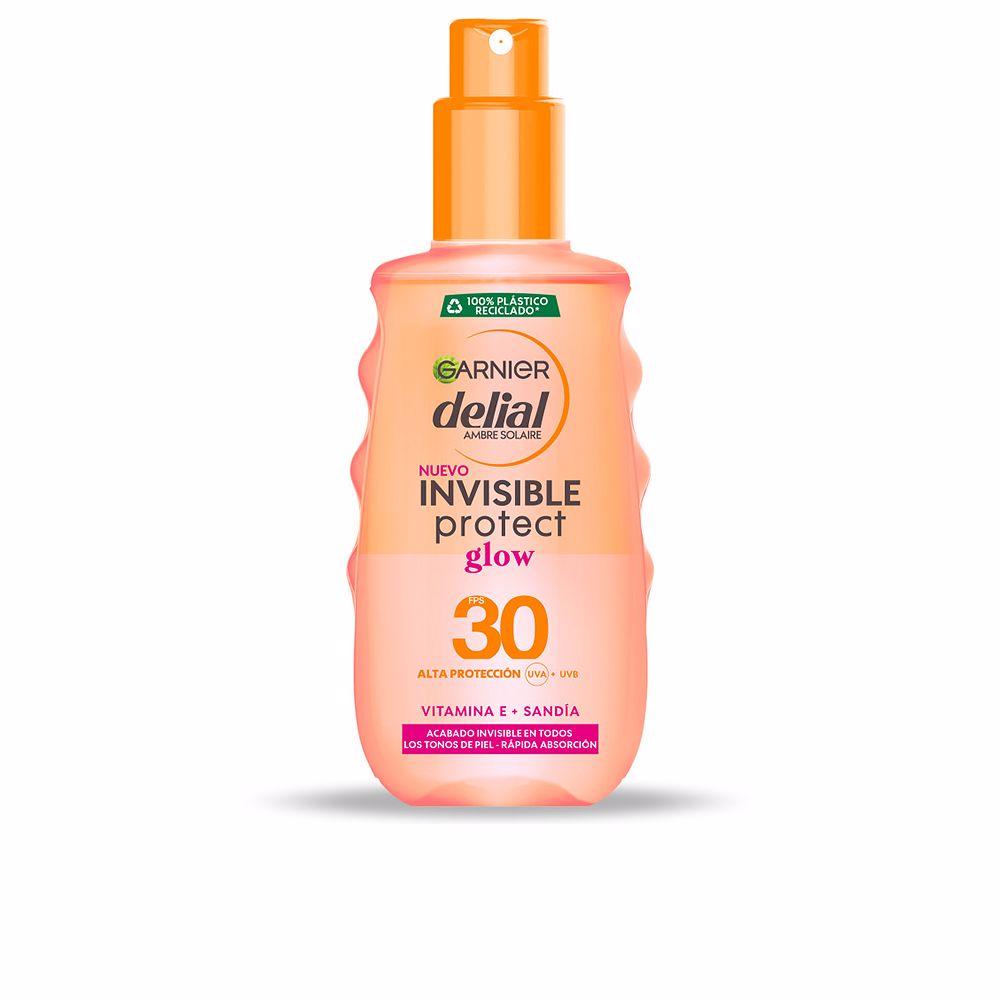 Spray Sun Protector Garnier Invisible Protect Glow Spf 30 150 ml