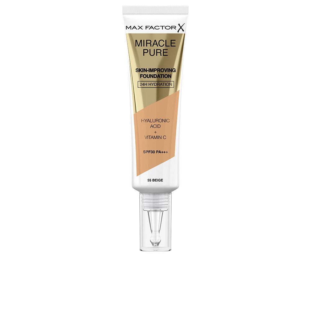 Liquid Make Up Base Max Factor Miracle Pure 55-beige SPF 30 (30 ml)