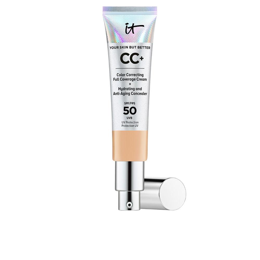 Crema Hidratante CC Cream It Cosmetics Your Skin But Better Medium Tan SPF 50+ (32 ml)