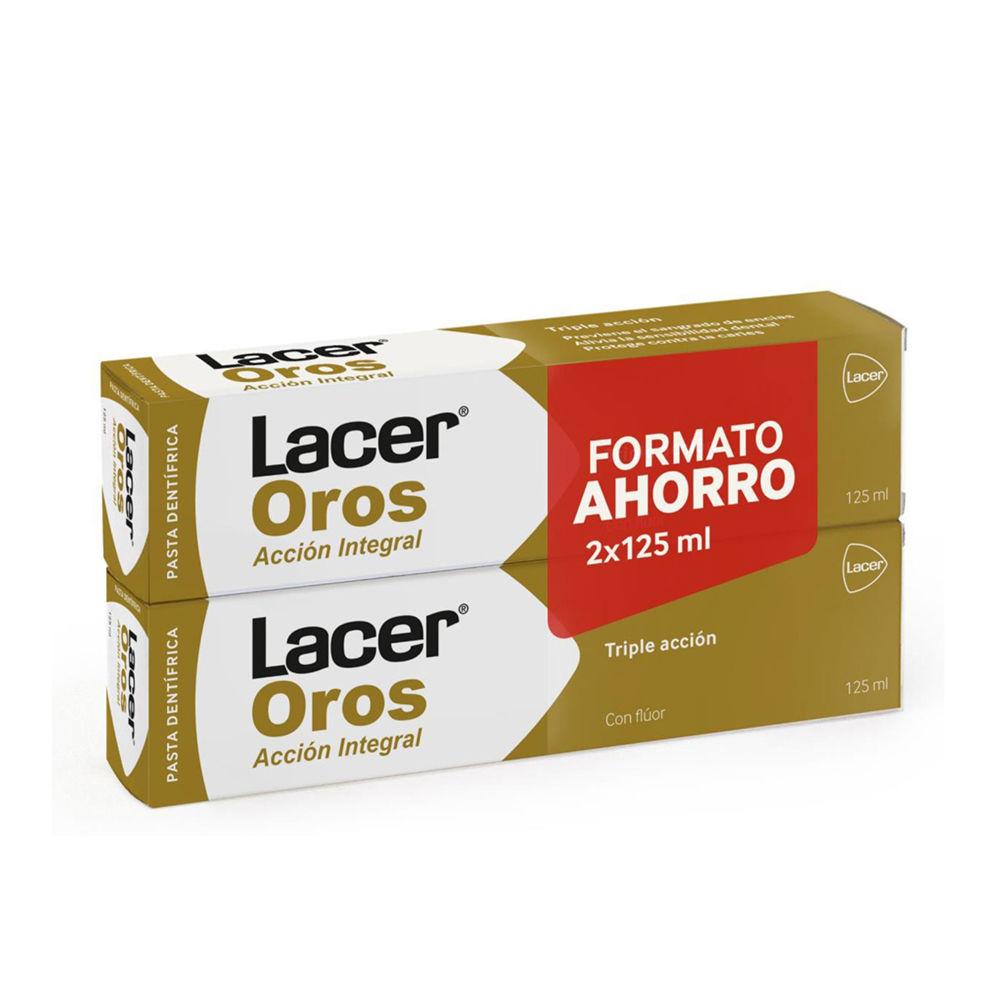 Triple Action Toothpaste Lacer Oro 2 X 125 Ml (2 Pieces)