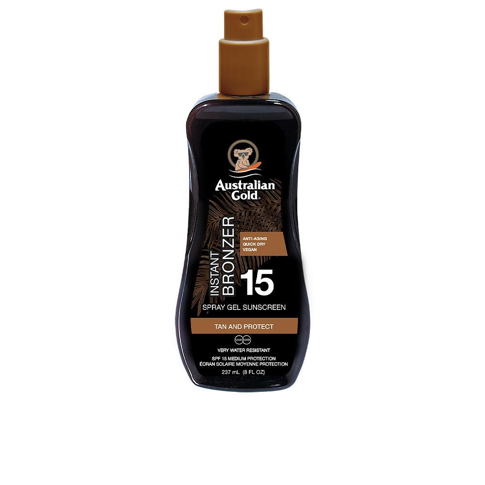 Sunscreen SPF15 spray gel with instant bronzer 237 ml