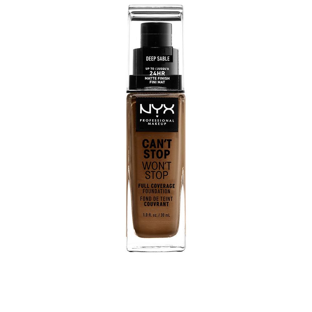 Crème Make-up Base NYX Can't Stop Won't Stop Deep Sable (30 ml)