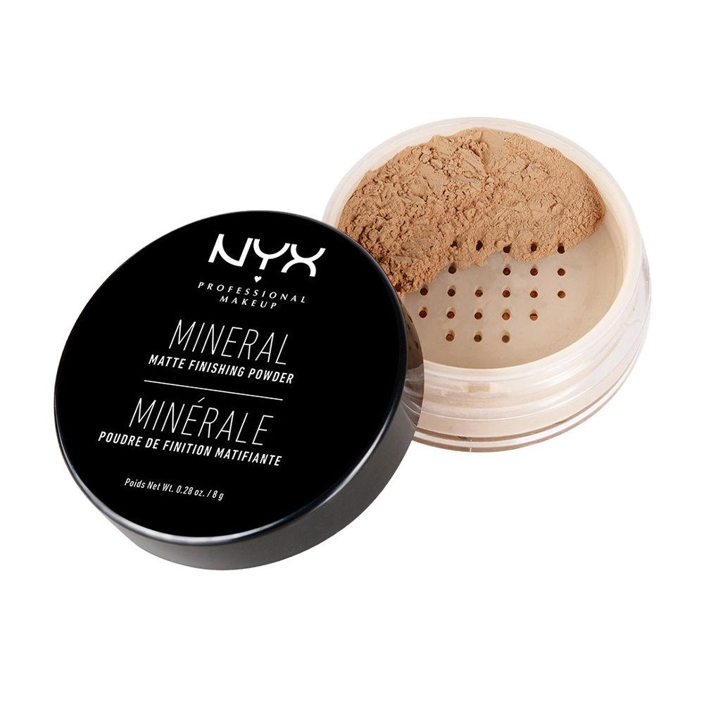 Make-up Fixing Powders NYX Mineral Medium/Dark 8 g