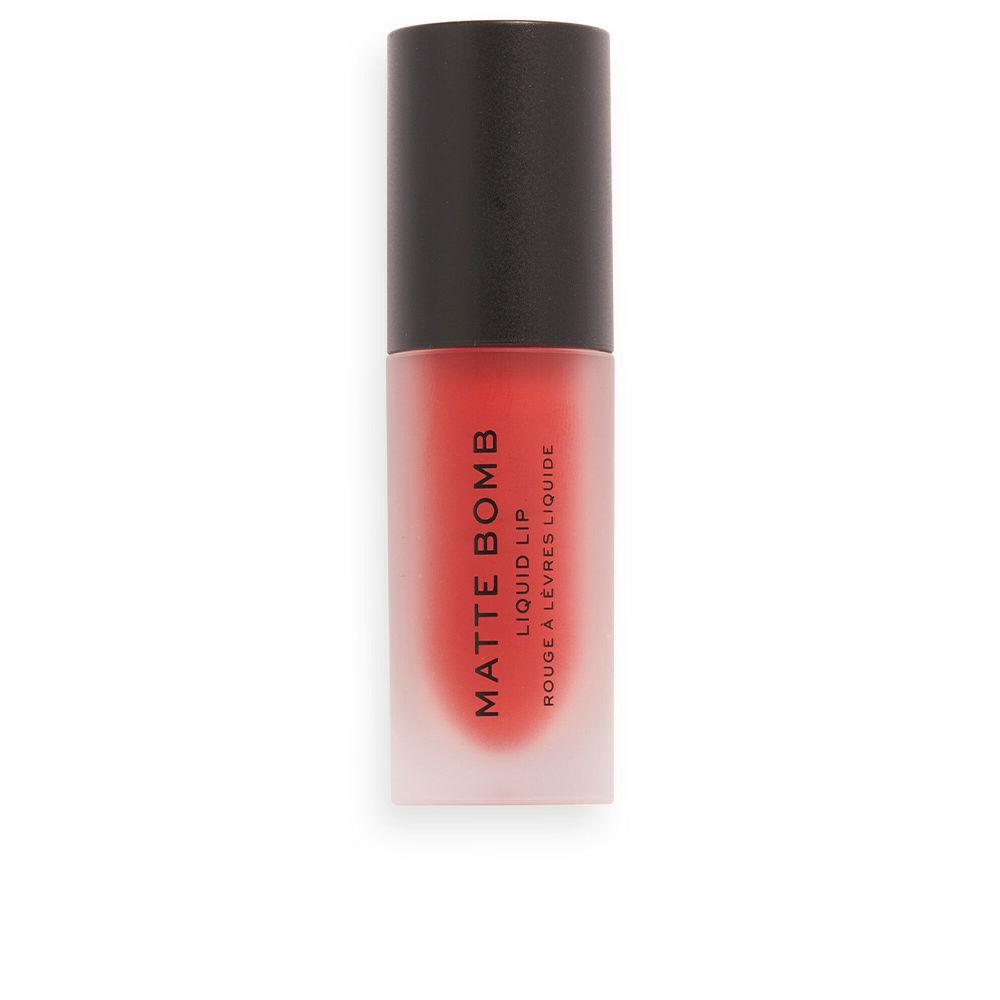 Matte Bomb liquid lip #lure red