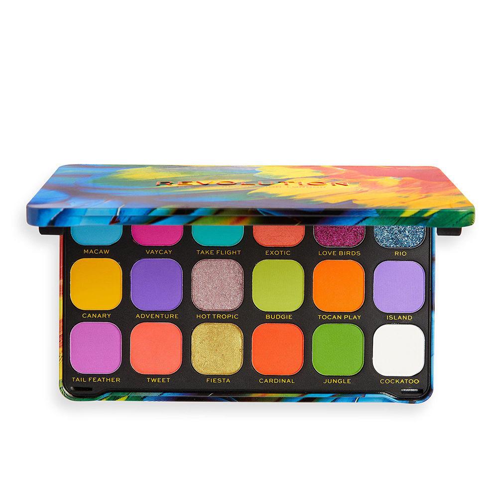 Forever Flawless eyeshadow palette #birds of paradise