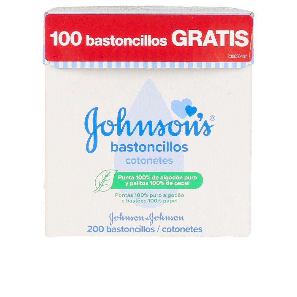 Baby Bastoncillos algodón 100% - palitos papel 200 u