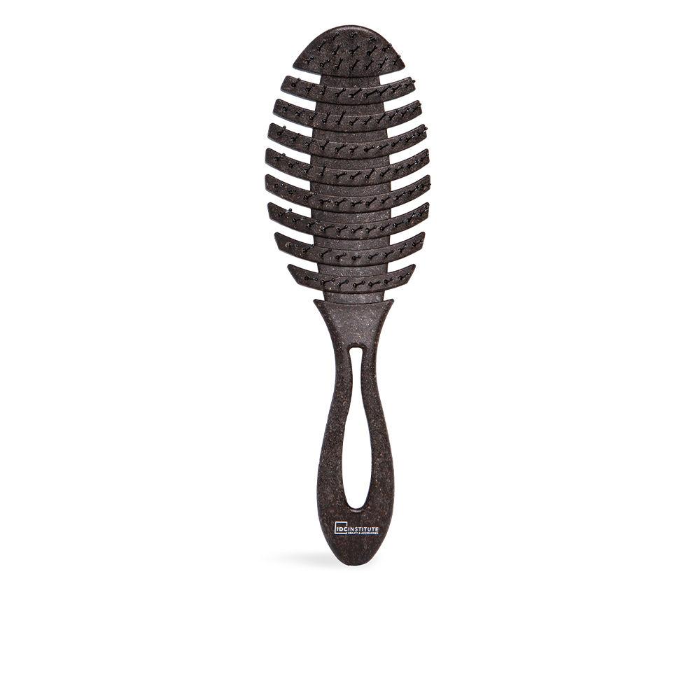 Round Brush flexible hair bio-based coffee 1 u