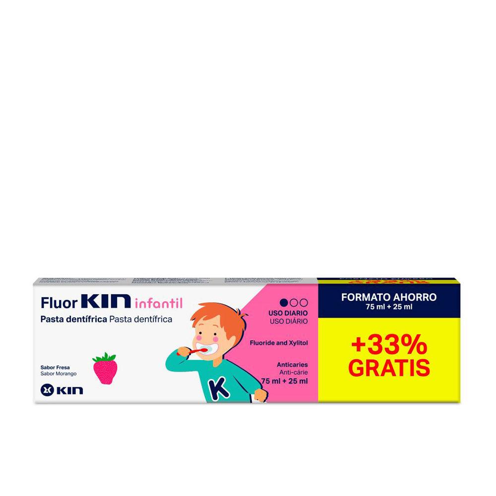 Fluorkin Infantil pasta dentífrica #fresa 75 +