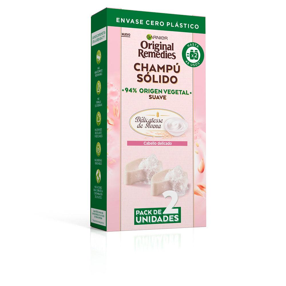 Original Remedies champú sólido suave de avena 2 x 60 gr