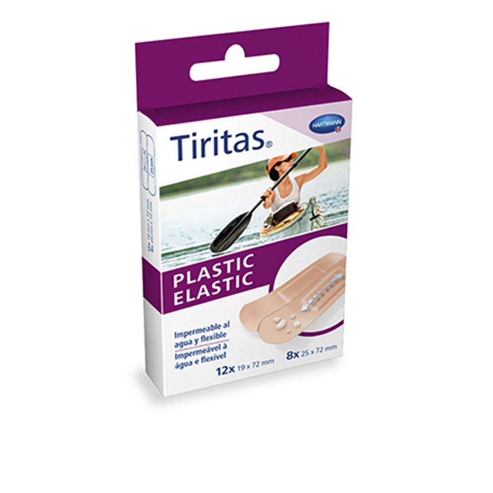 Tiritas plastic elastic surtido 2 tamaños 20 u