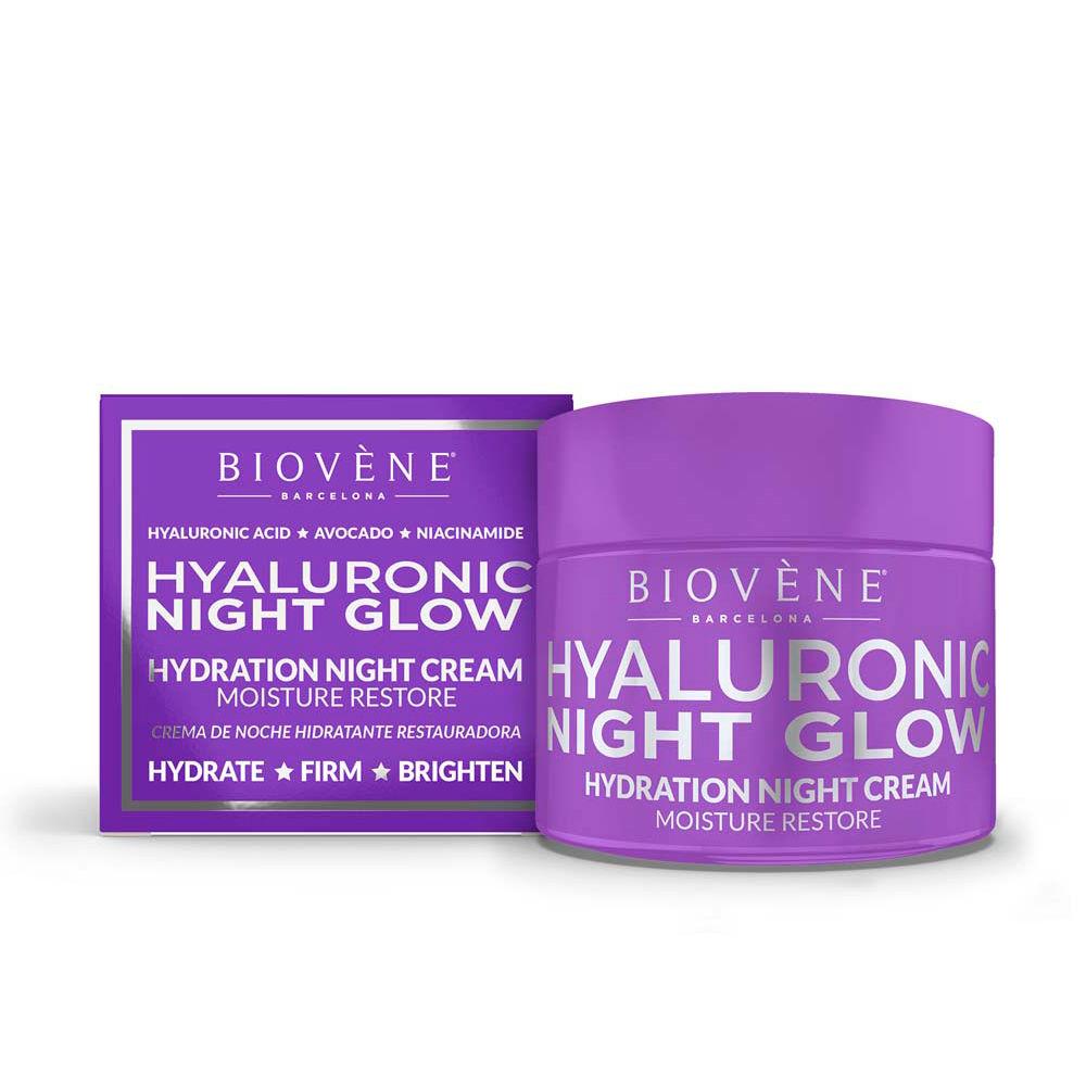 Hyaluronic Night Glow Hydration Night Cream Moisture Restore 50 Ml