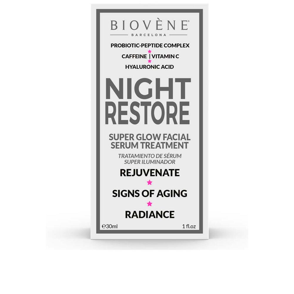 Night Restore super glow facial serum treatment 30 ml