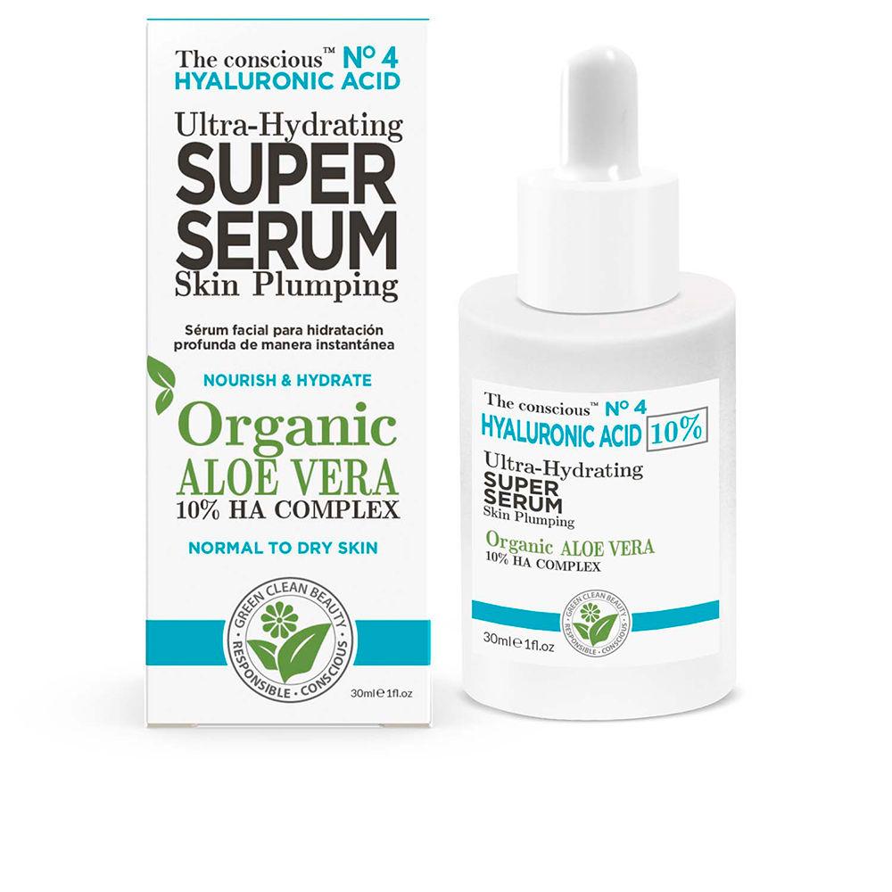 Hyaluronic Acid ultra-hydrating Super Serum Organic Aloe Vera 30 Ml