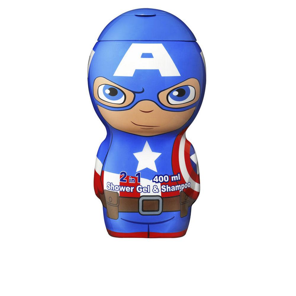 Captain America Gel + Shampoo 400 Ml