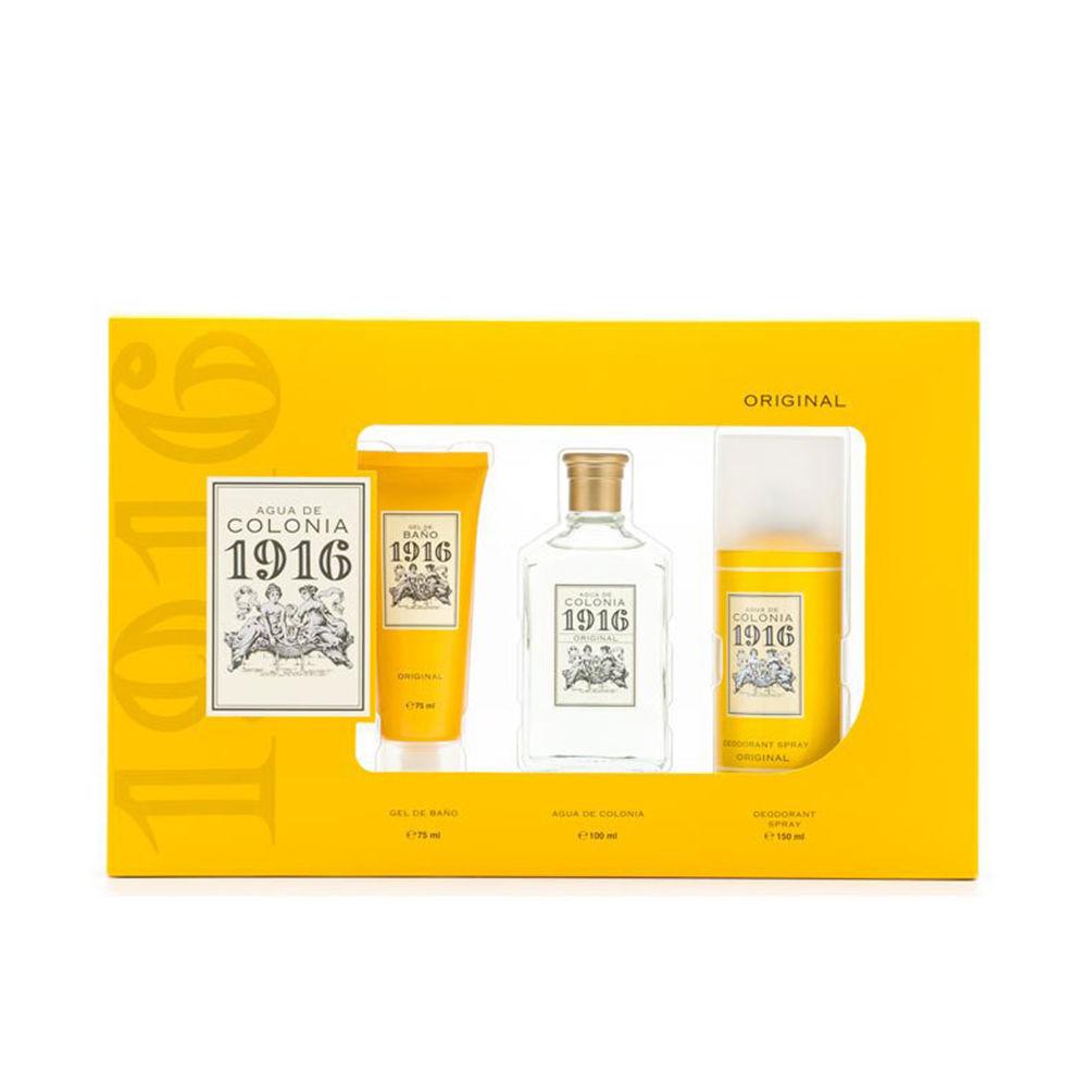 Unisex' Perfume Set Puig Agua de Colonia 1916 3 Pieces